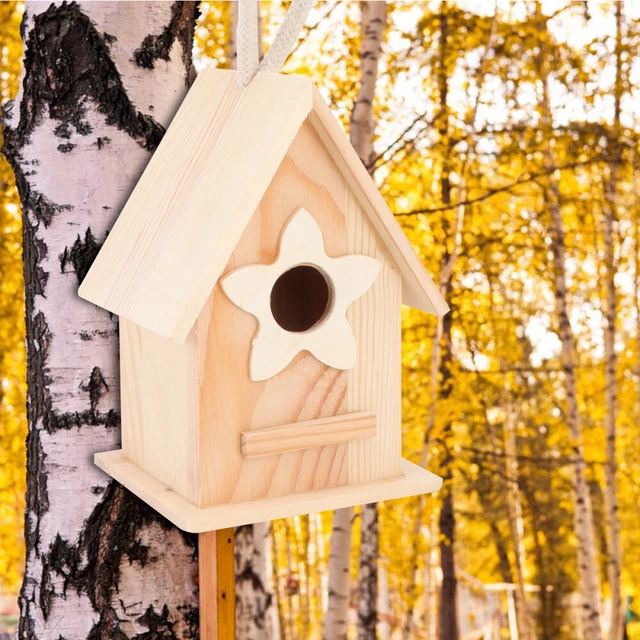 HOLZ VOGELNEST AUS Nymphensittich VogelhausBausätze Für Kinder Zum