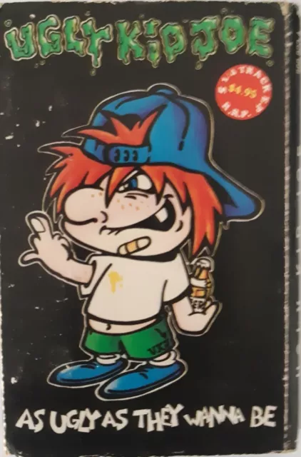 Ugly Kid Joe As Ugly as they Wanna Be Cassette Tape Features Madman-Whiplash Li
