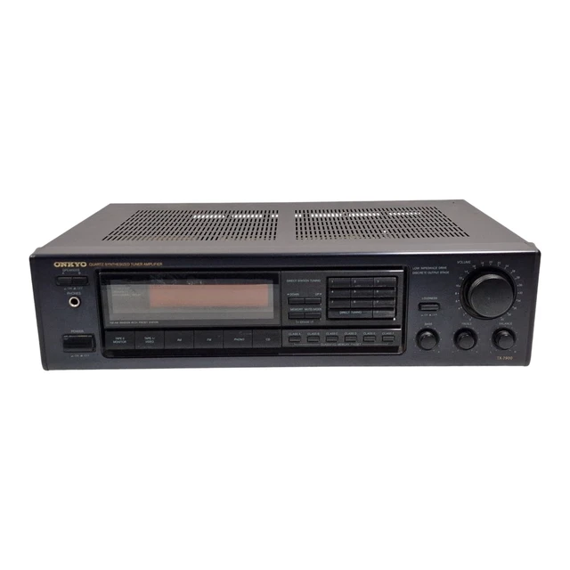 Ampli-tuner Vintage Onkyo TX-810 – Testé Et Fonctionnel – Phono Discrete