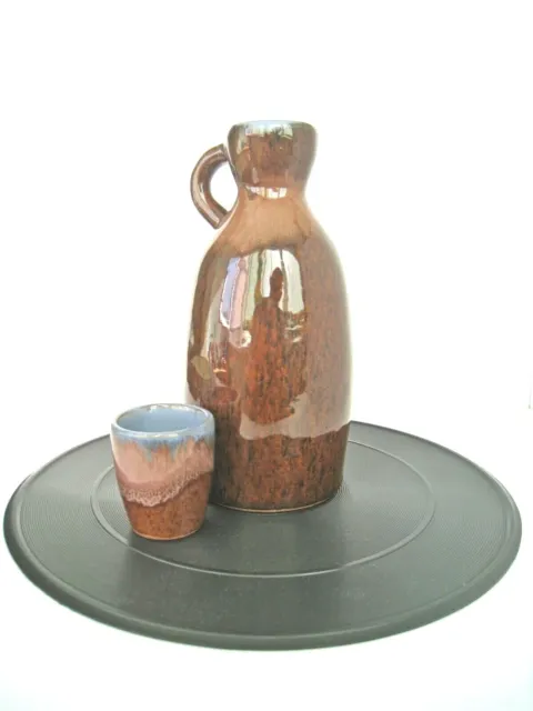 Ukrainische Wohnkultur Keramik Getränk Karaffe Handarbeit Raku Keramik Geschenk 3