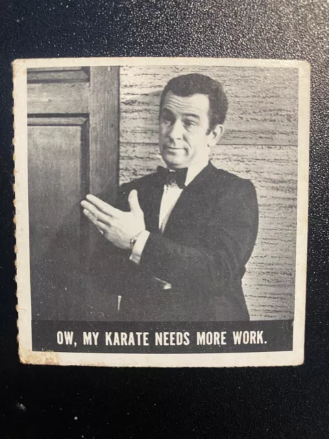 1966 Get Smart Black & White TV Show "Ow, My Karate needs more work" #35  +62