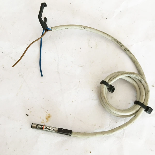 SMC D-93A Reed Pneumatic Auto Switch, App. Load: PLC, Relay, 20x40