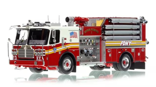 1/50 Fire Replicas FDNY 2020 Ferrara Super Pumper Citywide FR166-1 New