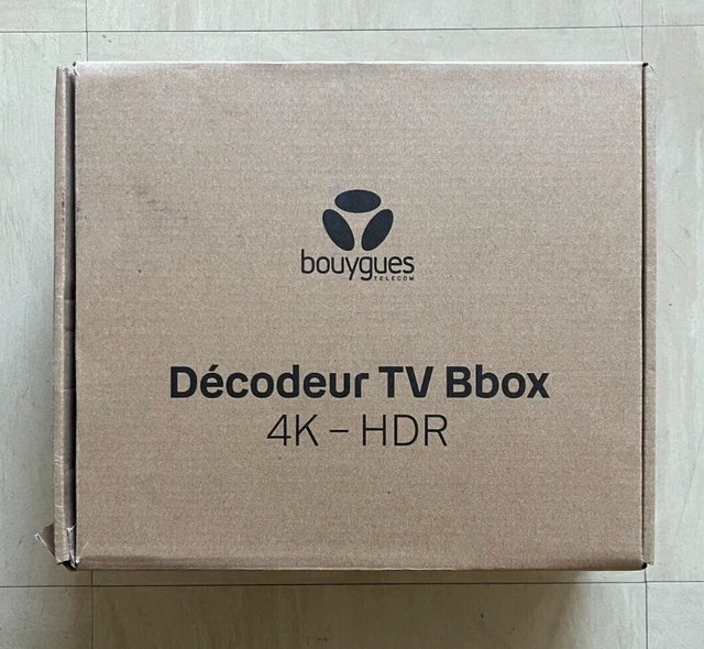 Bbox 4K HDR Technicolor (Bouygues) - Comme Neuf - Envoi Rapide