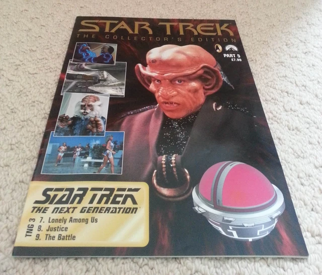 RARE STAR TREK Official The Collector s Edition Magazine Collection 