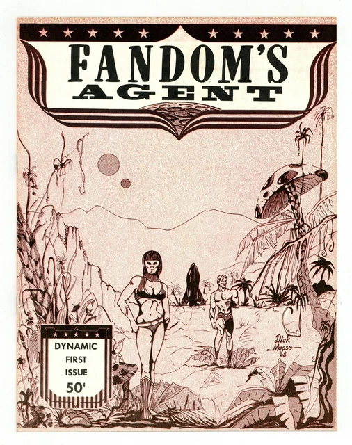 Fandom's Agent Fanzine #1 VF 8.0 1968