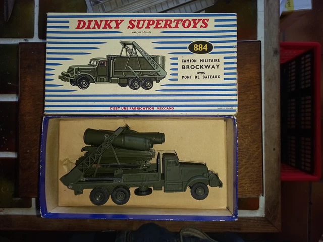 Sac Domke Bo&icirc;te Militaire DUKW R&eacute;f. 825 Pour Collection Dinky Toys - Repro Neuve Bo&icirc;te Dinky DUKW N103