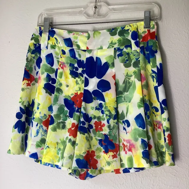 Alice + Olivia Shorts Floral Pleated S