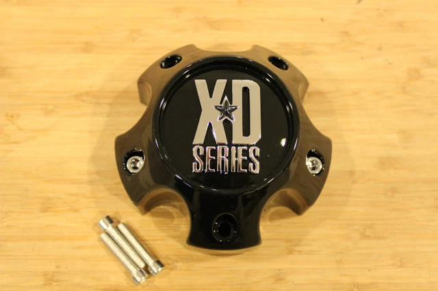 KMC XD Series 796 797 798 Gloss Black 5 Lug Wheel Rim Center Cap 1079L121