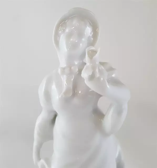 Lindner Porzellan Figur Rosalinde weiß H 13,6 cm 2