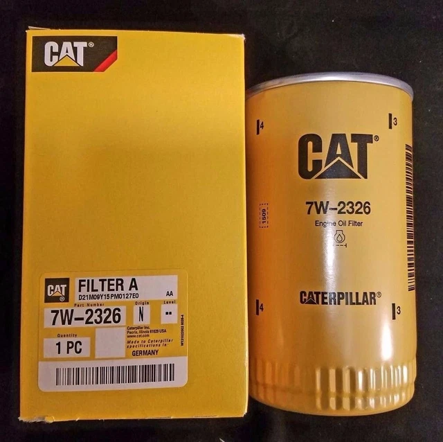 https://www.picclickimg.com/AT8AAOSwbX5cXFPA/1-Caterpillar-Engine-Oil-Filters-7W-2326-OEM.webp