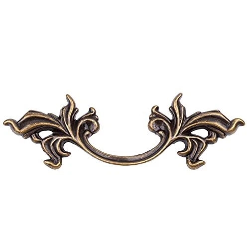 French Provincial Brass Grape Drawer Pull | Centers: 3" | Cabinet, Drawer