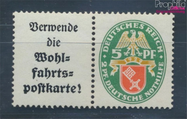 Allemand Empire w34 neuf 1929 D et 'urgence (8031520