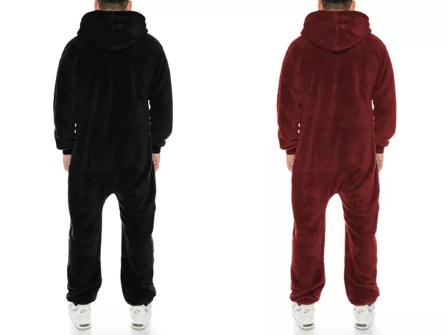 Teddyfleece Teddyfell Jumpsuit flauschig und kuschelig weich warm Einteiler Ganz