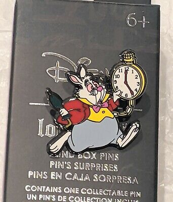 Disney Loungefly Alice In Wonderland Rabbit Hole Blind Box Pin - White Rabbit 2