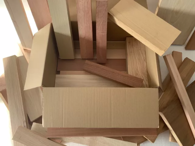 Madera Dura Manualidades de Selección Paquete - Suertudo Corte Cajas Woodcraft: