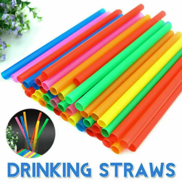 500x 19cm*1.1cm jumbo straw/drinking straws/plastic tubes BLOVE