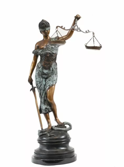 Lady Justice Statue Bronze Casting Roman Goddess Justitia