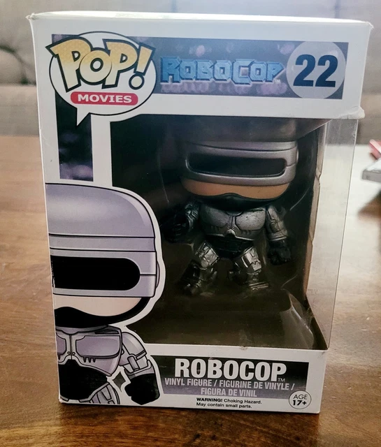 POP Movies – Robocop Funko Vinyl-Figur – 9,5 Cm – Inklusive Box-Schutzhülle – Offizielles Sammlerstück POP Movies – Robocop Funko Vinyl-Figur – 9,5 Cm – Inklusive Box-Schutzhülle – Offizielles Sammlerstück
