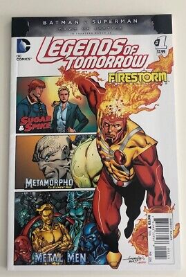 Legends of Tomorrow #1 Firestorm Sugar Spike Metamorpho Metal Man DC Comics 2016