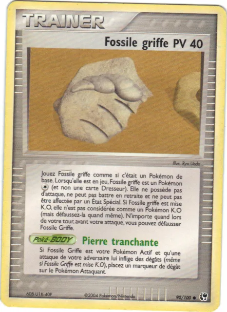 Pokemon #90/100 - Trainer - Fossil Claws PV40 (4806)