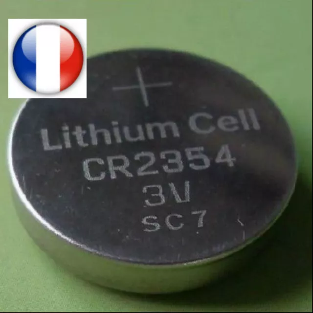 Lot de 2 Pile Bouton CR2354 Lithium 3V BR2354 DL2354 LM2354 2354 PILES