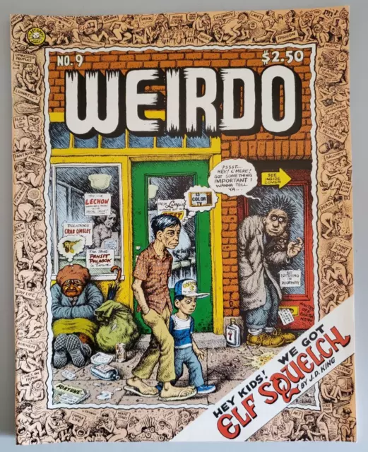 Vintage Last Gasp Magazines R Crumb Underground Comix ~ 1984 Weirdo #9