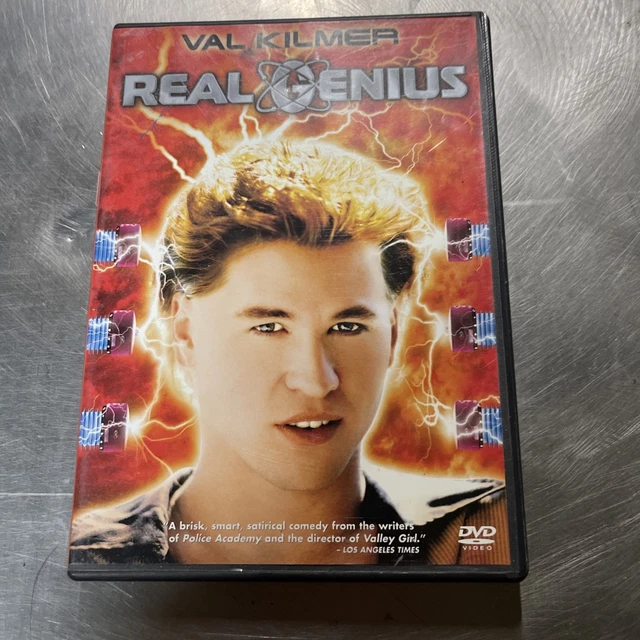 REAL GENIUS 80S Movie Val Kilmer Widescreen Full Screen Comedy