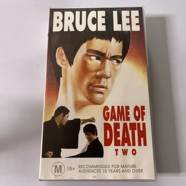 GAME OF DEATH II - Bruce Lee - Rare PAL VHS Video Tape - Classic ...