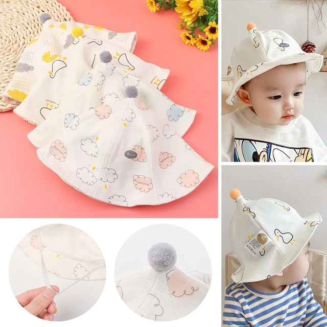 Cappelli con visiera estiva per bambini tesa larga cappello da sole bambino cappello da pescatore secchio