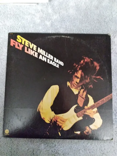 Steve Miller Band Fly Like An Eagle Vinyl LP, Album, Capitol Records ST-11497