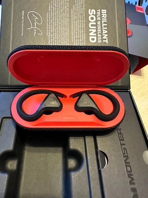 Monster DNA Fit Wireless Bluetooth Earbuds - Noise Cancelling in Original Box