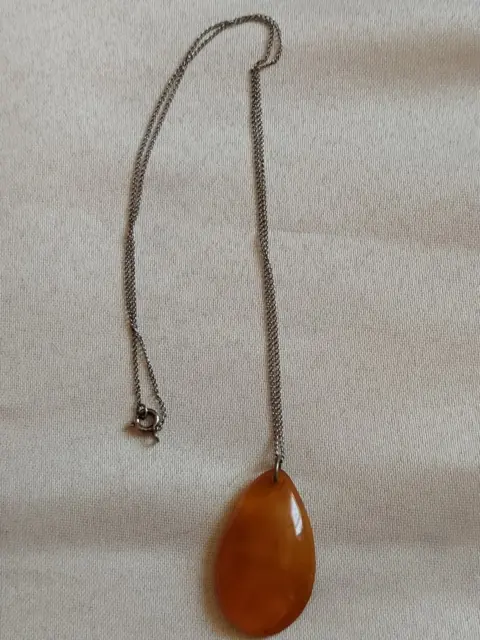 Beautiful Baltic amber pendant (6)