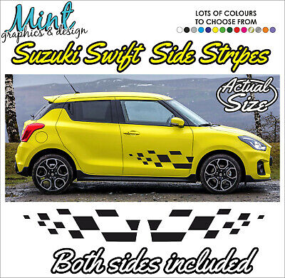 ADESIVI Per Swift Lato Strisce Decalcomanie Grafiche in vinile 