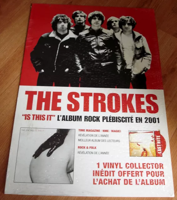 THE STROKES Is this it  DISPLAY – PLV ORIGINALE FRANCE 2001