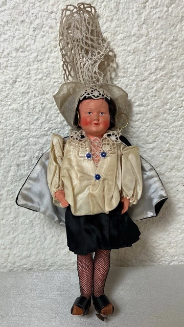 Poupée collection tradition région costume folklorique vintage XXe PN France