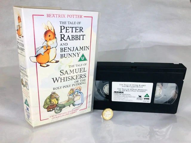 VHS VIDEO TAPE Peter Rabbit Samuel Whiskers Vintage Collectable ...
