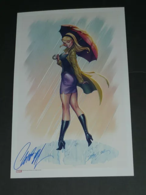 2020 Year Of No Shows- Gwen Stacey Art Print #1 By J Scott Campbell 11X17