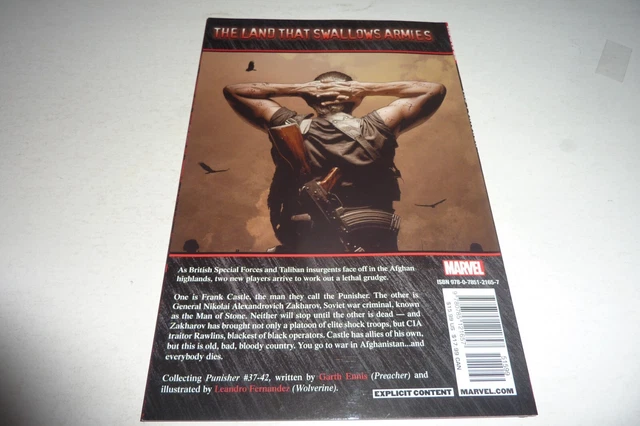 THE PUNISHER Marvel MAX Vol. 7 MAN OF STONE TPB 2008 4th NM- Garth Ennis 3