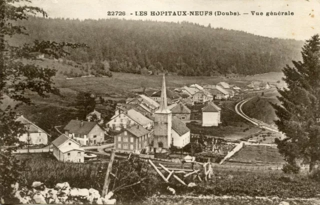 Carte Postale / Le Doubs // Les Hopitaux Neuf Vue Generale