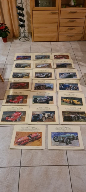 Aral Auto Sammelbilder Oldtimer Vintage 70er Jahre