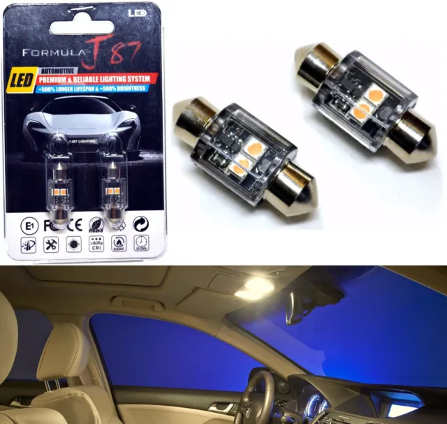 Luz LED Error Gratis DE3175 5W Caliente Blanco Dos Bombilla Interior Domo Mejora