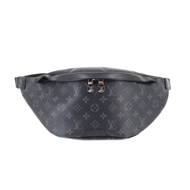 LOUIS VUITTON Taigarama Discovery Backpack Leather Noir M30230 Purse  90199274