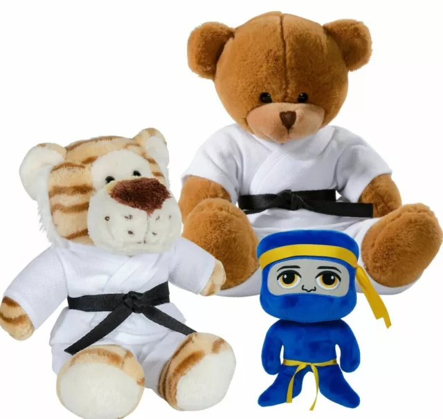 KWON Plüschtier Stofftier TEDDY Karate TKD Taekwondo Judo Tae Do Kickboxen Budo