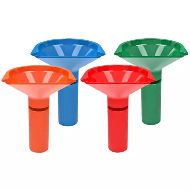 4pcs Safety With Wrappers Funnel Shaped Fashion Sturdy Practical Coin Counter