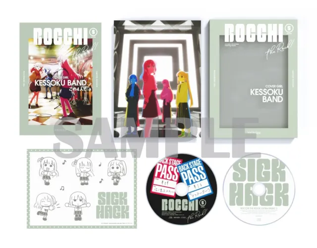 BOCCHI THE ROCK Vol.5 First Limited Edition Blu-ray Soundtrack CD Booklet