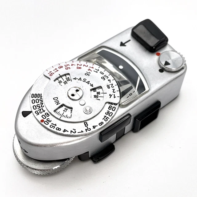 Meter Works [N MINT] Leica Meter MR 4 MR-4 Chrome for M2 M3 M4-2 M4-P from JAPAN