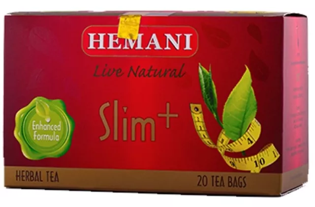 Tisane Minceur brûle graisse et calorie Slim + Hemani 20 sachets 