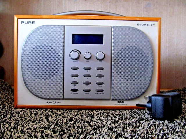 Pure EVOKE-2S Maple Portable Numérique Radio Portable