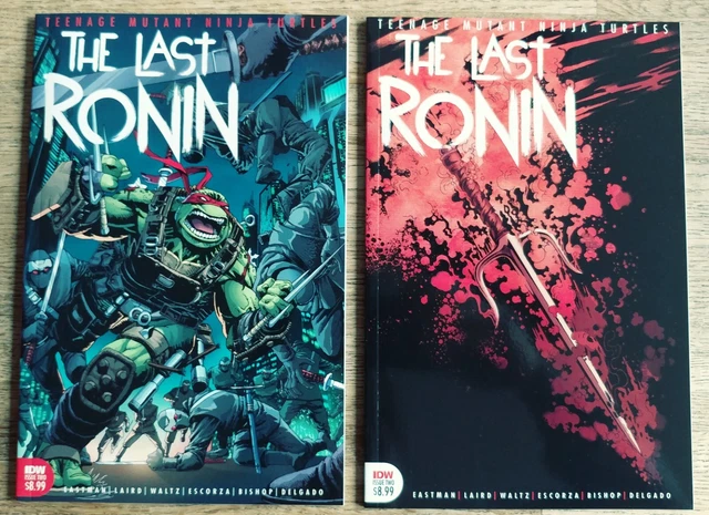 TMNT The Last Ronin #2 1ST PRINT Teenage Mutant Ninja Turtles IDW & #2 2ND PRINT